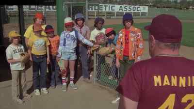 Look alive, gentlemen.
Take your seats - The Bad News Bears in Breaking Training