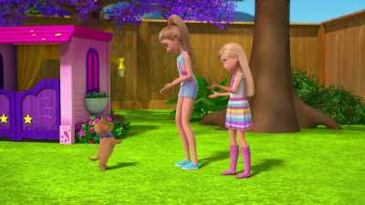 Look for any clues
that will lead us to Peggy. - Barbie: A Touch of Magic