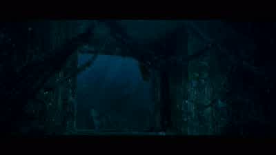 Whoa. Look at all that. They must have used the ship for battles or something. Yeah, great. Now let' - The Little Mermaid