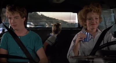 Look at all the cars - Mac and Me