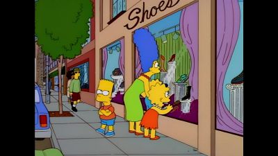 Look at
all those beautiful shoes. - The Simpsons