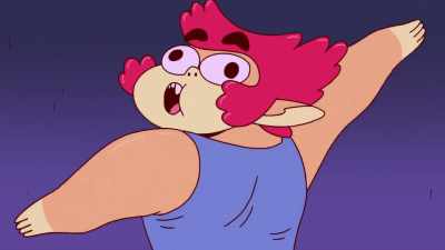 ♪ Look at my body
moving smoothly ♪ - ThunderCats Roar