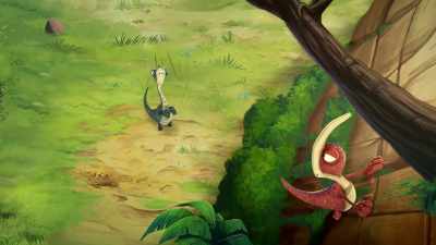 Look at that cloud!
It looks exactly like you! - Gigantosaurus