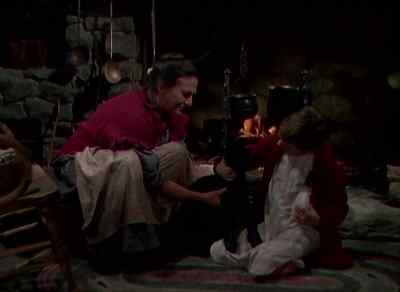 Look at his face, Granny. - So Dear to My Heart