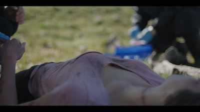 Look at her fingers and
joints broken here and here. - Chapel