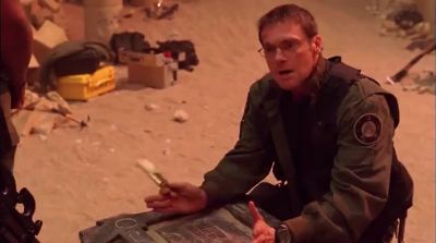 Look at my hands - Stargate: The Ark of Truth