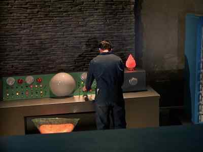 Look at him.
He's a walking dead man. - The Time Tunnel