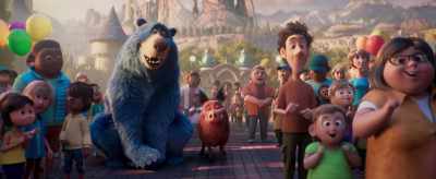Look at him. He's so charming!
Such a way with words. - Wonder Park