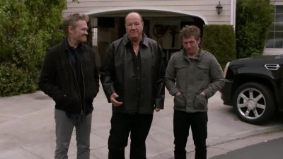 Look at him.
Like Mario Andretti. - Shameless