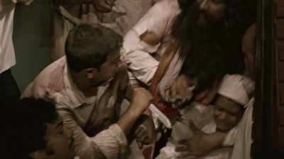 -Look at him.
-One minute. - The Gandhi Murder