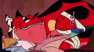 - Look at him!
- (snores) - Marvel's Moon Girl and Devil Dinosaur