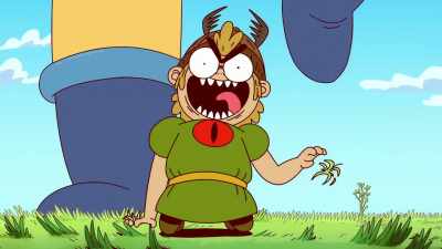Look at it!
[laughs maniacally] - ThunderCats Roar