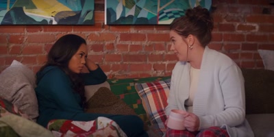 Look at it this way,
your Mom and your sister - Christmas with a Kiss