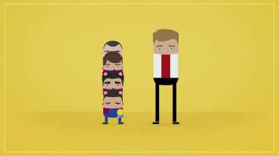 Look at Jordi, Xavi, Messi and Andrés. - Take the Ball, Pass the Ball