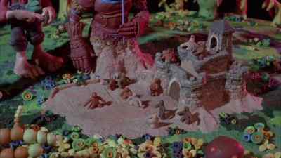 Look at that little village. - The Adventures of Mark Twain