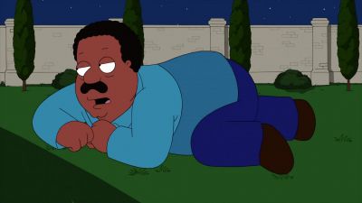 Look at me, crawling along
like a little worm. - The Cleveland Show