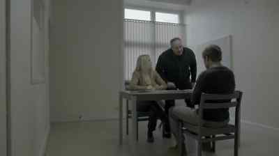 Look at me when I'm talking to you!
Stop defending him! - The Bridge