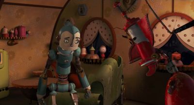 Look at that Now they're arm wrestling - Robots
