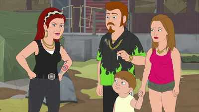 Look at our poor park.
So many people lost everything. - Trailer Park Boys: The Animated Series