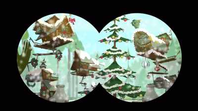 Look at Pig Camp! You can't miss it! - Angry Birds: Summer Madness