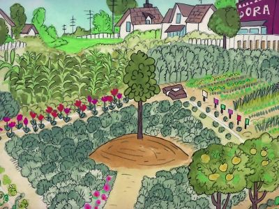 Look at my pitcher's mound - It's Arbor Day, Charlie Brown