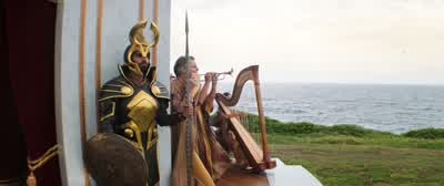 Look at this place It's beautifulHomeYes home FatherWe're here to take you homeYes To planet AsgardAsgard is not a planet my sonsIt is people It is youAnd now it is time for me to pass on to the spirit realmI will take my placein the great banqueting hall - Thor: Love and Thunder