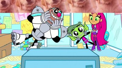 - Look at that tail go!
- Oh, look at that - Teen Titans Go!