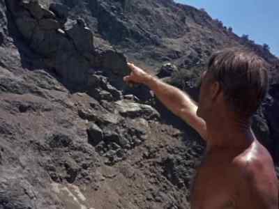 Look at that. It was solid rock. - Carson City