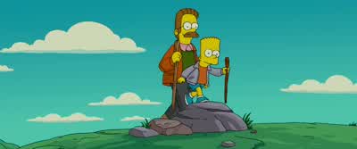 Look at that. - The Simpsons Movie