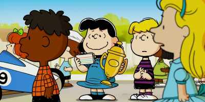 - Look at that.
- Wait a minute. - Snoopy Presents: Welcome Home, Franklin