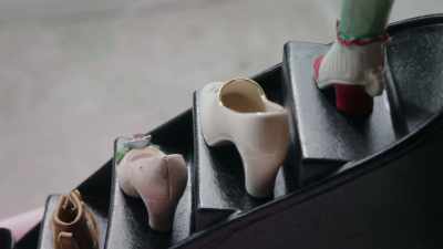 Look at the little shoes
marching down to my toe. - My Favorite Shapes by Julio Torres