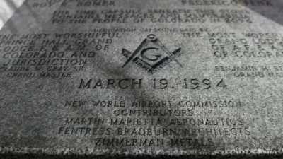 Look at the Masonic symbol. - The Osbournes Want to Believe