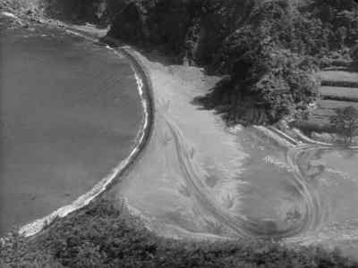 Look at the size of those footprints! - Godzilla: King of the Monsters!
