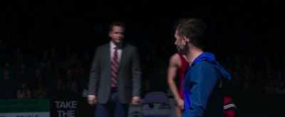 Look at the stare-down
right now. These two - The Last Champion