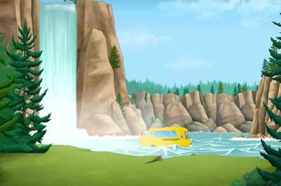 Look at them. Having fun, so innocent. - The Magic School Bus Rides Again