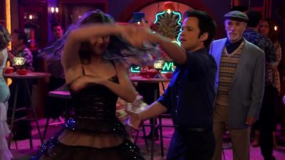 Look at them, working out
their problems through dance. - iCarly