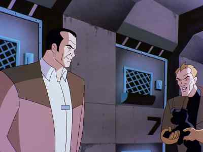 Look at these mitts. - Batman Beyond
