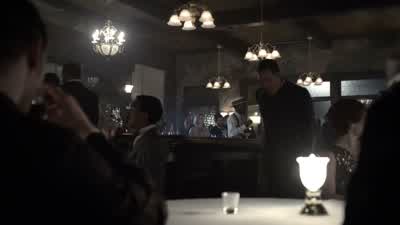 Look at these two pretending to be apart while so clearly a pair. - The Originals