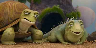 -Look at this. Bunch of motormouths.
-Yep. Same old, same old. - Leo