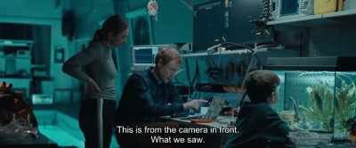 Look at this. This is from
the camera in front. What we saw. - The Burning Sea
