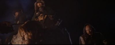 Look at him up there - Man in the Wilderness