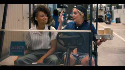 -Look at us.
-[tires screech] - The L Word: Generation Q