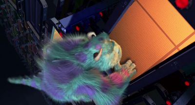 Look! Boo's door. - Monsters, Inc