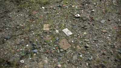 Look closely at the ground
beneath your feet, - Searching for Secrets