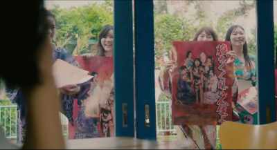 Look!
Come see our performance. - Red Post on Escher Street