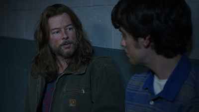 Look, we get to hang a little bit
without your friend Larry around. - Father of the Year