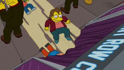Look, guys, we made it. - The Simpsons
