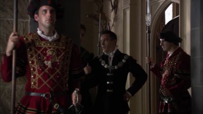Look.
He is always leaning on someone.  - The Tudors