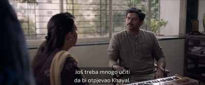 Look, he is still
miles away from singing Khayal. - The Disciple
