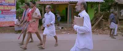 Look here!
It has destroyed our flag post - Jallikattu